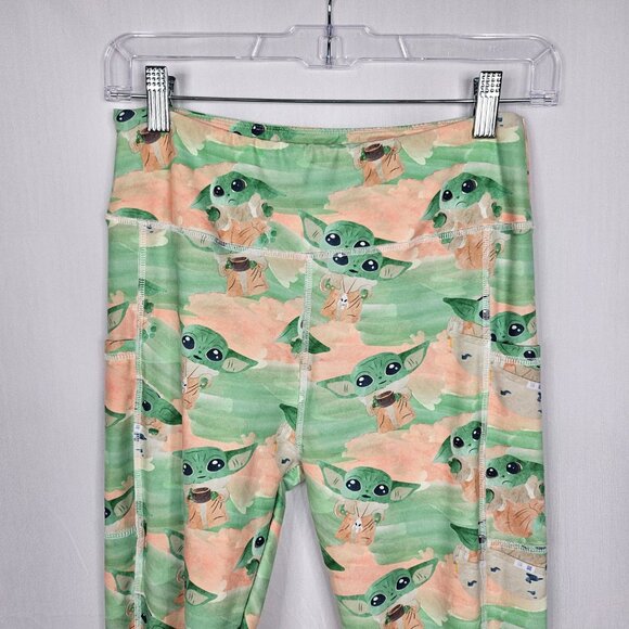 Baby Yoda / Grogu Athletic Pants / Leggings, Size OS - Picture 8 of 13